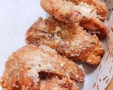 Foto langkah ke 9 dari resep Garlic Parmesan Crispy Wings.