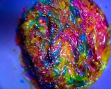 Foto langkah ke 2 dari resep Es jelly pelangi 🌈.