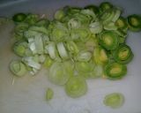 A picture of step 1 of Chakalaka with broccoli & cauliflower.
