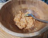 Foto del paso 1 de la receta: Hamburguesa de salmón con salsa de eneldo