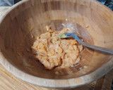 Foto del paso 1 de la receta: Hamburguesa de salmón con salsa de eneldo