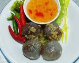 รูปขั้นตอนการทำที่ 7 ของ สาคูไส้ไก่สับ