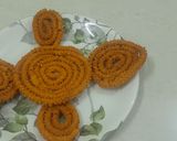 A picture of step 7 of Ground rice chakli.