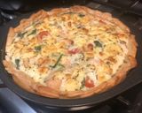 Foto langkah ke 8 dari resep White Egg Quiche with Puff Pastry.