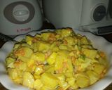 A picture of step 7 of Savory potato sauce.