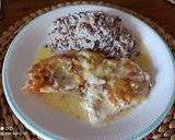 Foto del paso 6 de la receta: Finomcsirke - pollo con arroz - comida húngara en castellano