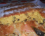 Foto del paso 7 de la receta: Torta de mandarina en licuadora con chips de chocolate