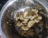 A picture of step 4 of Besan Karela Fry.