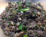 Foto del paso 6 de la receta: Chutney de mondongo y carne al Wok con ensalada de legumbres