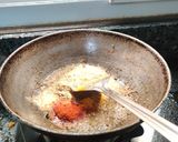 A picture of step 3 of Aloo phulkopir dalna.