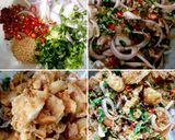 รูปขั้นตอนการทำที่ 1 ของ "ยำไก่แซ่บ" 🐔🌶🌱Spicy Crispy Chicken Salad