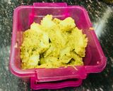 A picture of step 5 of Minty creamy Potato.