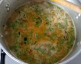 A picture of step 8 of Aromatic Pea & Mint Soup.