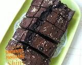 508. Brownies Panggang Shiny #RabuBaru langkah memasak 9 foto
