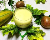 Hình bước làm 2 của món Sinh Tố Dưa Gang Chanh Dây