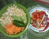 Foto langkah ke 1 dari resep Sayur ketupat labu Siam huwor 😘💜.