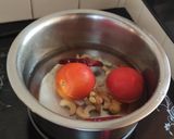 A picture of step 1 of Egg Lababdar.