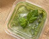 A picture of step 3 of Creamy Cashew Basil Pesto.