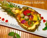A picture of step 2 of SPICY PINEAPPLE SALSA (Vegan 🍃) 🍍.