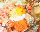 A picture of step 4 of Yakhni pulao.
