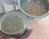 A picture of step 3 of Aloo Sabudana Khichdi.