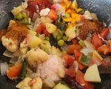 A picture of step 4 of Jowar Veg Pulao For Weight Loss - One Pot Meal In Pressure Cooker.