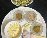 A picture of step 1 of Moong Sprouts Falafel Bowl(healthy & protein pack).