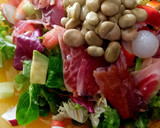 Foto del paso 8 de la receta: Ensalada de habitas baby con jamón