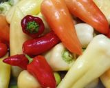 Lecsó télire 1.valtozat (készre készítve) KONZERV sűrített paradicsommal 🌶️🧄🍅🧅🌶️🍅Tv paprikából recept fázis 1 fotója