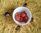 A picture of step 4 of Mix flour Thalipith.