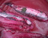 Foto del paso 5 de la receta: Boquerones en vinagre, salmorejo de remolacha y gazpacho de 🍅