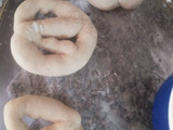 Fried pretzel
