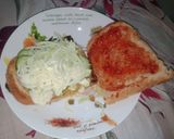A picture of step 1 of Healthy sandwich.