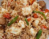 प्रोटीन रिच पुलाव(Protein rich pulao recipe in hindi) रेसिपी चरण 3 फोटो