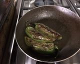 A picture of step 2 of Fake Guacamole.