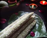 A picture of step 3 of Paan coconut crackers.