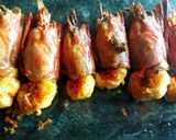 A picture of step 4 of Prawn in Coconut milk and mustard paste.