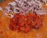 Foto del paso 9 de la receta: Salsa de frutos de mar con fideos