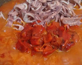 Foto del paso 9 de la receta: Salsa de frutos de mar con fideos
