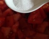 A picture of step 2 of Tamatar ki chutney.