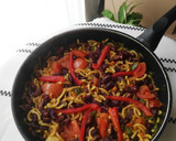 Foto del paso 9 de la receta: Fideuá de alubias rojas