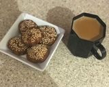 A picture of step 4 of Corn meal fritters.