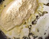 A picture of step 1 of Milk Burfee.