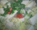 Foto langkah ke 3 dari resep Sup Tofu Kembang Kol.