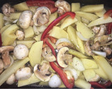 Foto del paso 9 de la receta: Patatas al horno con champiñones🥔