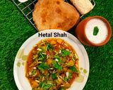 मटर मिक्स सब्जी (matar mix sabzi recipe in Hindi) रेसिपी चरण 6 फोटो