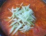 Foto langkah ke 5 dari resep Labu siam dan tahu kuah kuning (no santan).