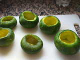 Zapallitos rellenos de carne