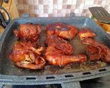 Foto langkah ke 7 dari resep Ayam panggang pedas manis teflon.