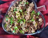A picture of step 8 of Fry Mince (Bhuna Qeema).